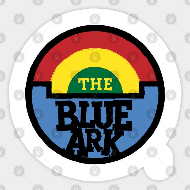 The Blue Ark Radio Sticker by MBK